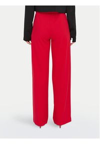 JDY Spodnie materiałowe Geggo 15208430 Czerwony Wide Leg. Kolor: czerwony. Materiał: syntetyk