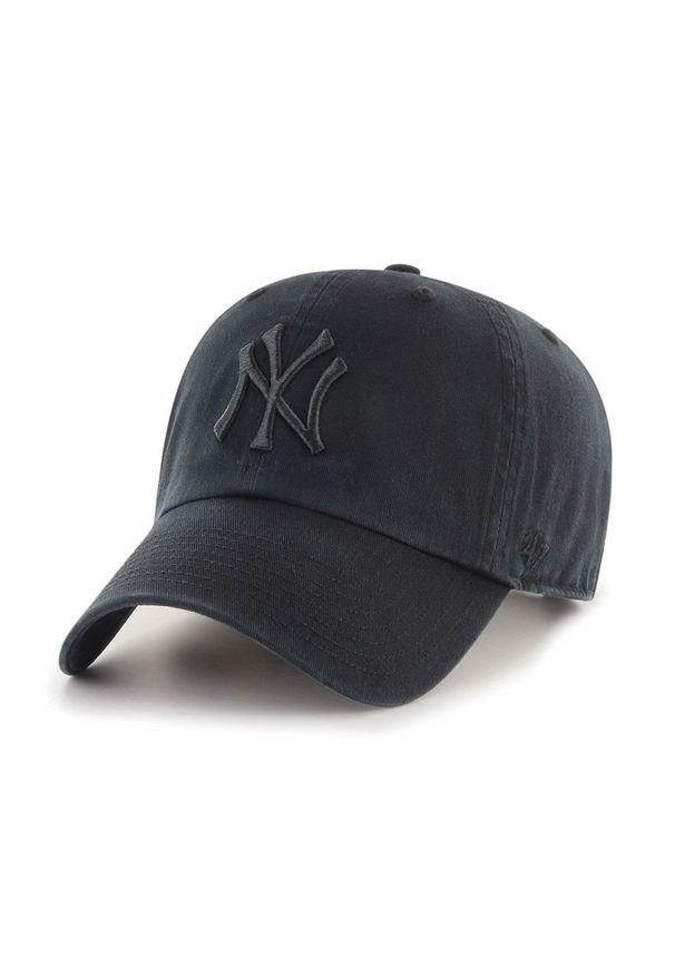 47 Brand - 47brand - Czapka New York Yankees. Kolor: czarny