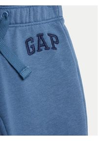 GAP - Gap Spodnie dresowe 876617 Niebieski Regular Fit. Kolor: niebieski. Materiał: bawełna