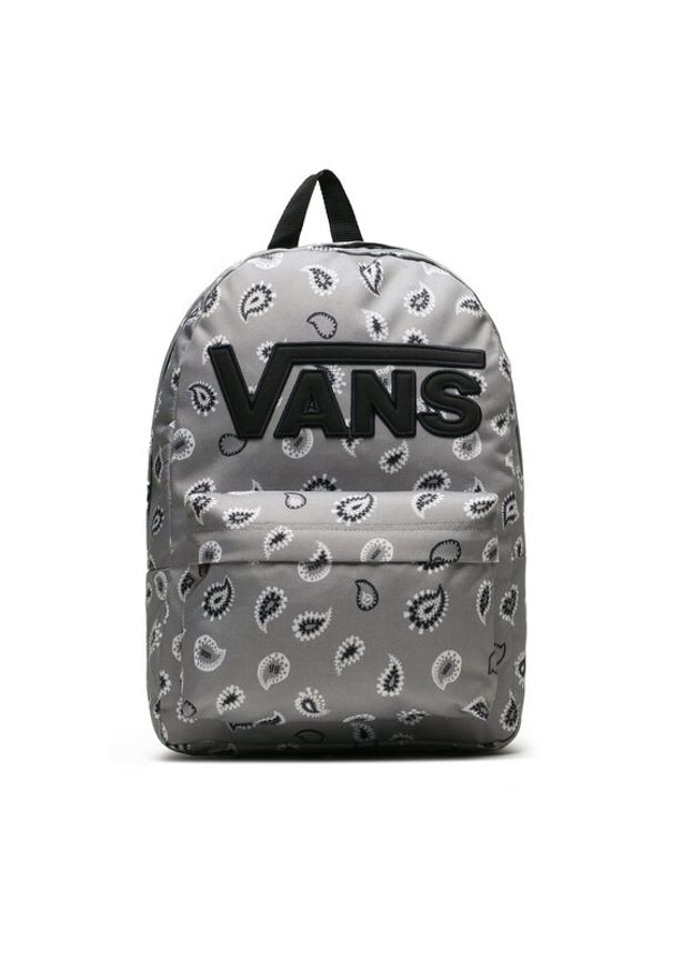 Vans Plecak By New Skool Ba VN0002TLAF11 Szary. Kolor: szary. Materiał: materiał