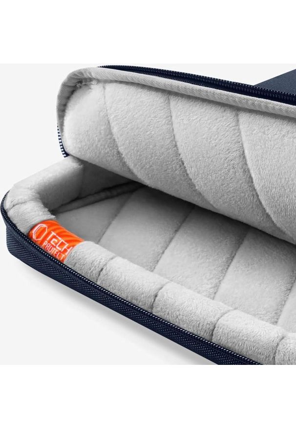 TECH-PROTECT - Torba Tech-Protect Defender Bag Laptop 13-14 granatowy. Kolor: niebieski. Materiał: materiał. Styl: elegancki, casual