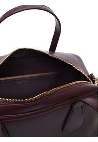 Calvin Klein Torebka Ck Medium Bowling Bag LV04F3610G Bordowy. Kolor: czerwony. Materiał: skórzane #3