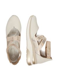 Remonte Półbuty D2411-81 Beżowy. Kolor: beżowy. Materiał: skóra, syntetyk #6