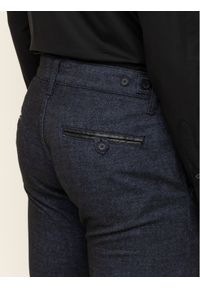 Karl Lagerfeld - KARL LAGERFELD Spodnie materiałowe Chino with Contrast 255836 592816 Granatowy Regular Fit. Kolor: niebieski. Materiał: materiał #2