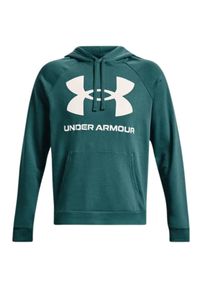 Bluza męska Under Armour Rival Fleece Big Logo HD. Kolor: zielony #1