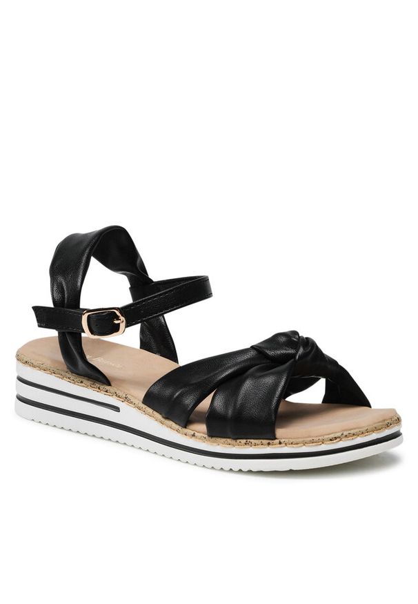 Sandały Clara Barson. Kolor: czarny