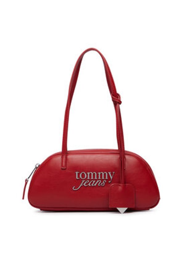 Tommy Jeans Torebka Tjw Bold Shoulder Bag AW0AW18787 Brązowy. Kolor: brązowy. Materiał: skórzane