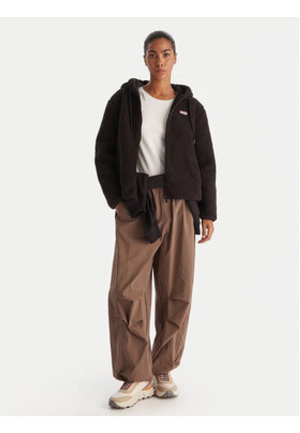 Hunter Polar Bonelle HARW0053242 Czarny Relaxed Fit. Kolor: czarny. Materiał: syntetyk