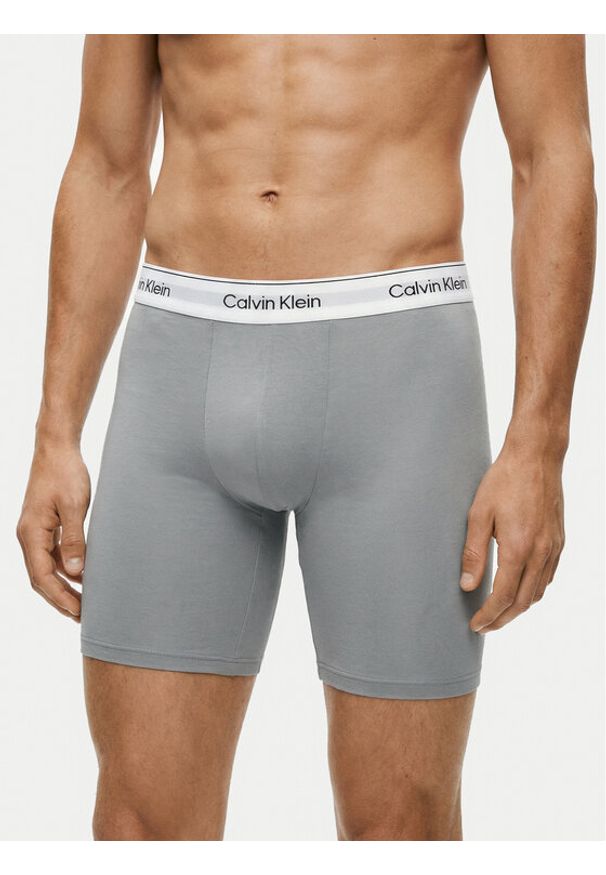 Calvin Klein Underwear Komplet bokserek LV00NB4394 Kolorowy. Materiał: bawełna. Wzór: kolorowy