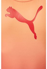 Puma - Strój kąpielowy. Kolor: różowy. Materiał: poliester, materiał, elastan. Wzór: nadruk #4
