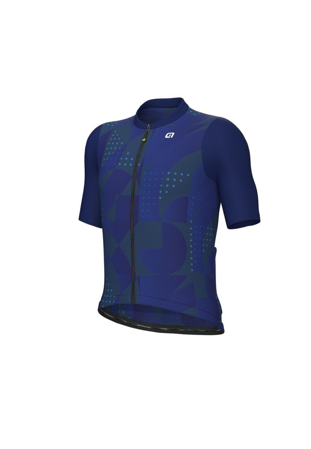 ALÉ CYCLING - Koszulka rowerowa męska Alé Cycling Solid Enjoy. Kolor: niebieski. Sport: kolarstwo