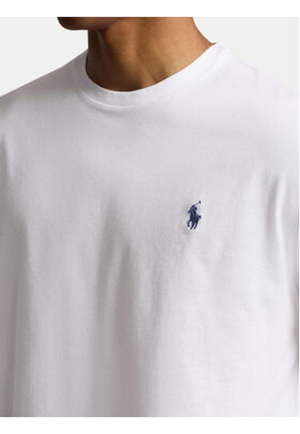 Polo Ralph Lauren Longsleeve 710671467056 Biały Regular Fit. Typ kołnierza: polo. Kolor: biały. Materiał: bawełna. Długość rękawa: długi rękaw