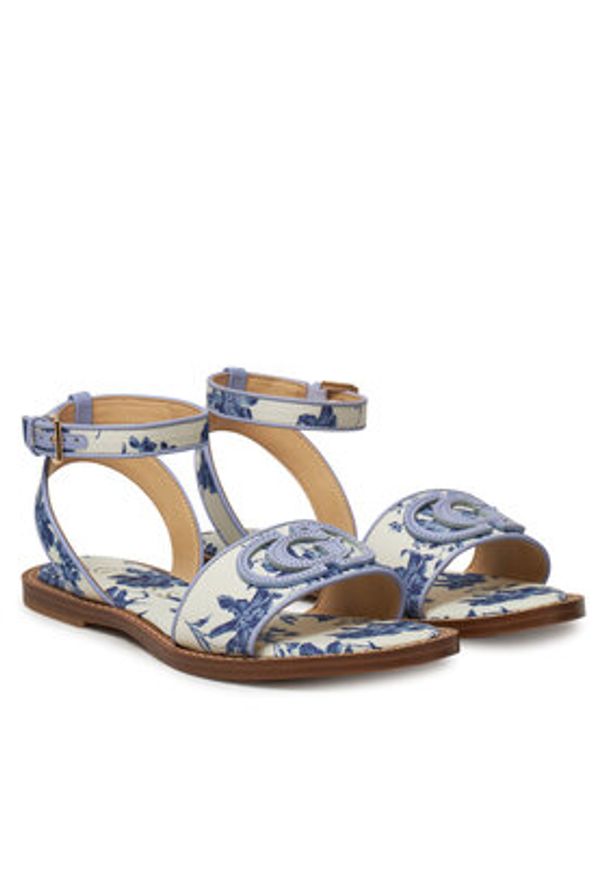 Guess Sandały FLJSI2 FAP03 Niebieski. Kolor: niebieski. Materiał: materiał