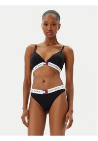 TOMMY HILFIGER - Tommy Hilfiger Biustonosz braletka UW0UW06040 Czarny. Kolor: czarny. Materiał: bawełna