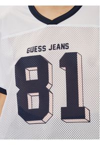 Guess Jeans T-Shirt W5GI59 KCTE2 Biały Regular Fit. Kolor: biały. Materiał: syntetyk #5