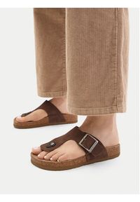 G-Star RAW - G-Star Raw Japonki CWB-WS-1128-51-S Brązowy. Kolor: brązowy. Materiał: zamsz, skóra #6