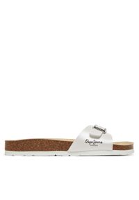 Klapki Pepe Jeans. Kolor: biały