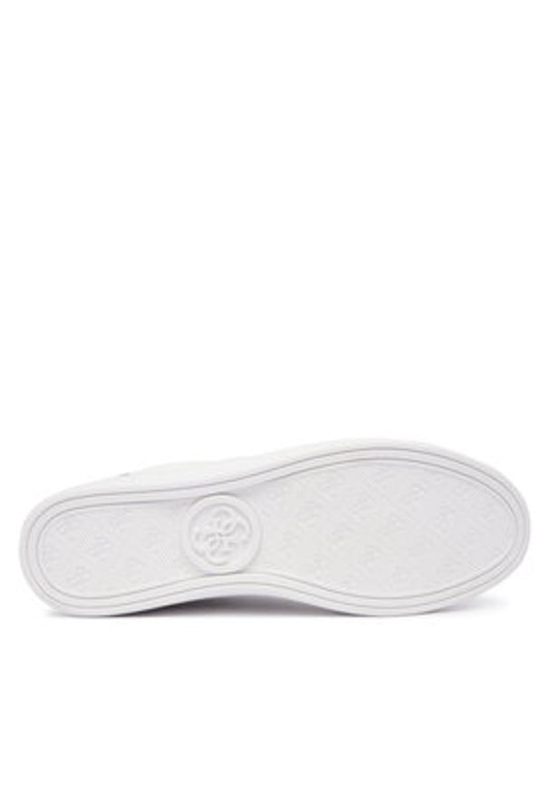 Guess Sneakersy FLFBTZ ELE12 Biały. Kolor: biały. Materiał: skóra