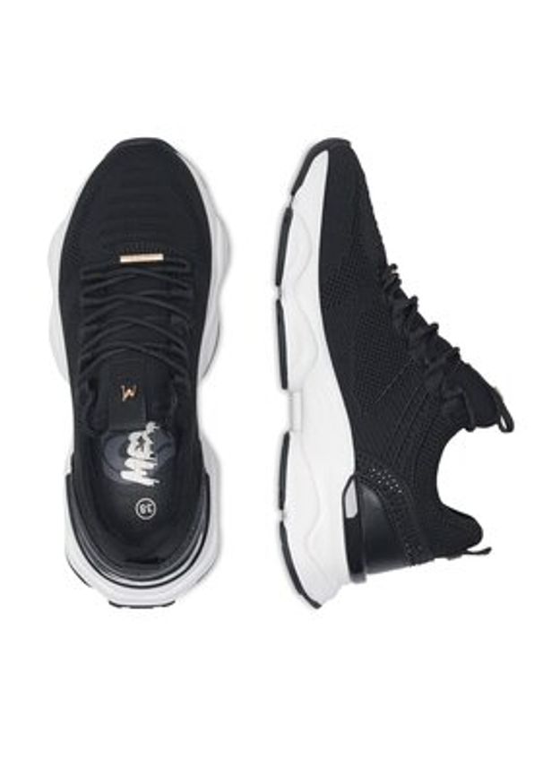 MEXX Sneakersy MIRL1012241W-01 Czarny. Kolor: czarny. Materiał: materiał