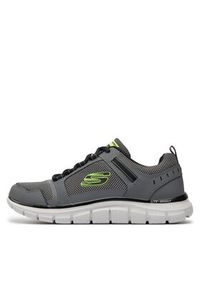 skechers - Skechers Sneakersy Knockhill 232001/CCBK Szary. Kolor: szary. Materiał: materiał #5