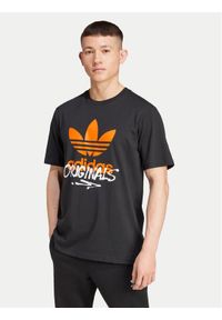 Adidas - adidas T-Shirt Supply Street IZ2578 Czarny Regular Fit. Kolor: czarny. Materiał: bawełna. Styl: street #1
