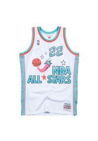 Mitchell & Ness - Koszulka NBA All Star West Clyde Drexler. Kolor: biały. Sport: koszykówka #1