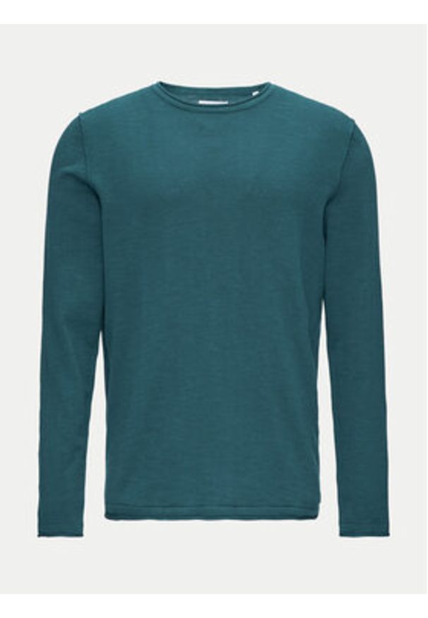 s.Oliver Longsleeve 2150762 Zielony Regular Fit. Kolor: zielony. Materiał: bawełna. Długość rękawa: długi rękaw