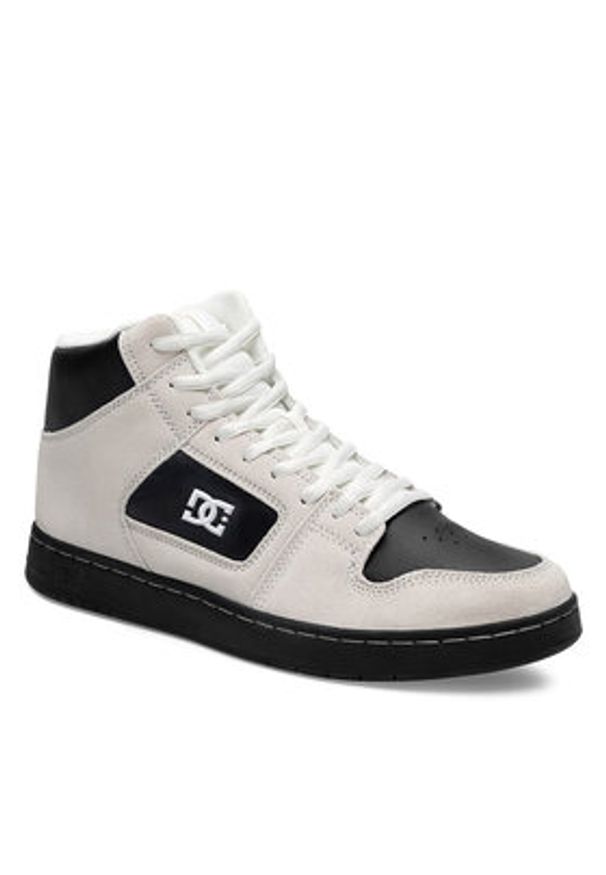 DC Shoes Sneakersy MANTECA 4 HI S ADYS100791-XWWK Biały. Kolor: biały. Materiał: zamsz, skóra