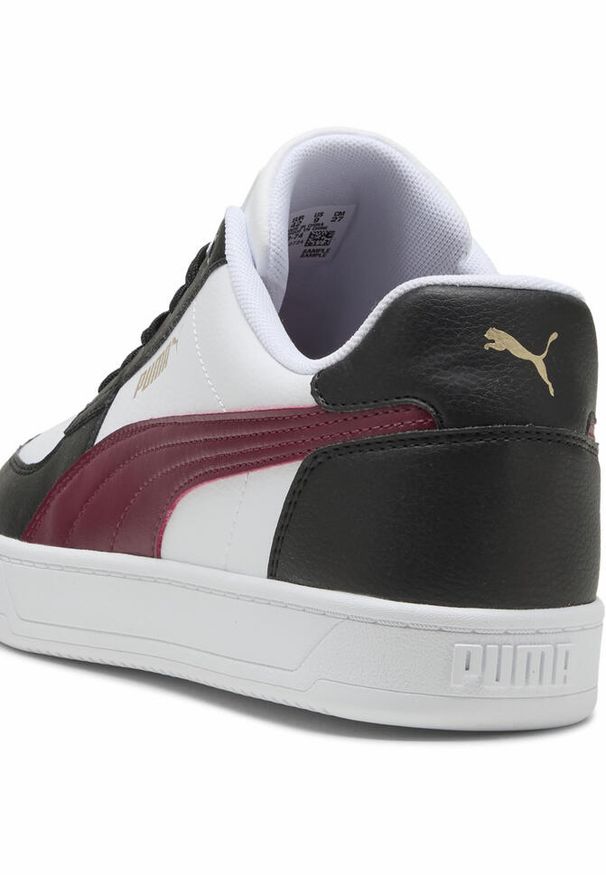 Puma - Sneakersy Caven 2.0 PUMA White Team Regal Red Black. Kolor: czarny, biały, czerwony, wielokolorowy. Sezon: lato. Sport: turystyka piesza