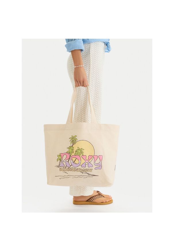Torebka Roxy. Kolor: beżowy
