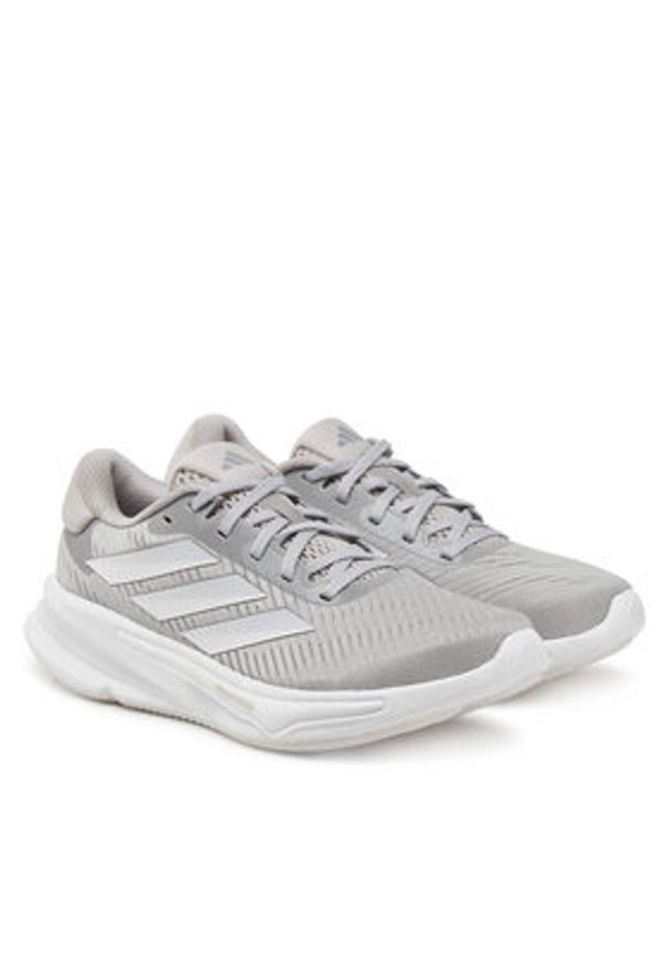 Adidas - adidas Buty do biegania Supernova Ease JI1425 Szary. Kolor: szary. Materiał: materiał