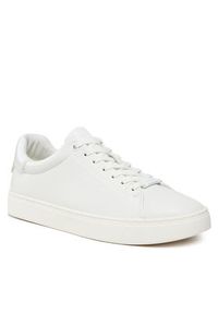 Calvin Klein Sneakersy Clean Cupsole Lace Up HW0HW01863 Biały. Kolor: biały. Materiał: skóra #4