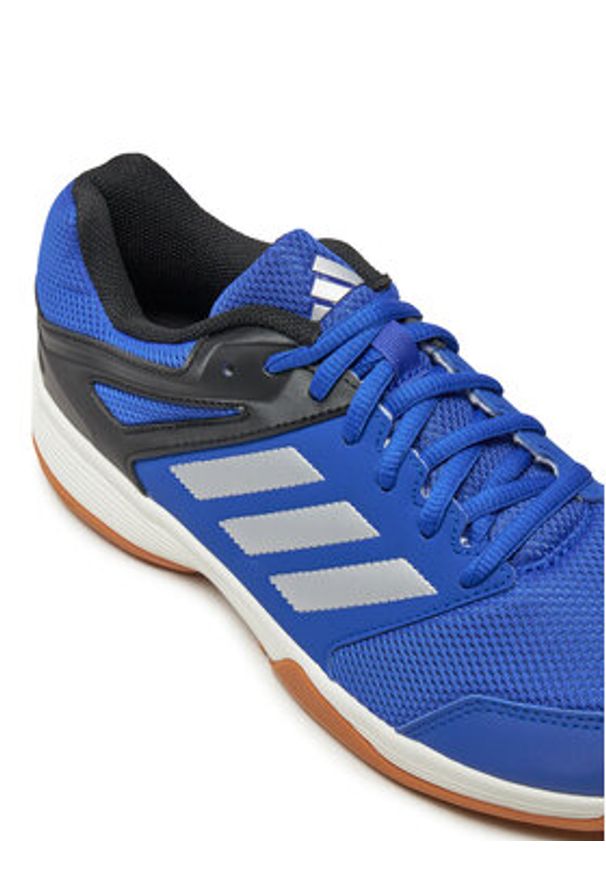 Adidas - adidas Buty halowe Speedcourt IH0577 Niebieski. Kolor: niebieski. Materiał: mesh, materiał