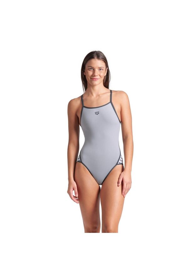 Strój Kąpielowy Damski Arena Icons Super Fly Back Solid. Kolor: szary