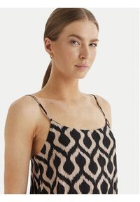 only - ONLY Sukienka letnia Nova 15222217 Czarny Regular Fit. Kolor: czarny. Materiał: wiskoza. Sezon: lato #5