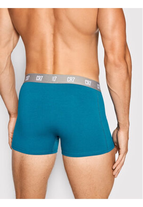 Cristiano Ronaldo CR7 Komplet 3 par bokserek Basic Trunk 3-Pack 8100-49-2717 Niebieski. Kolor: niebieski. Materiał: bawełna