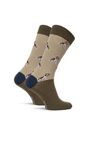 Barbour Skarpety długie Beagle Dog MGS0070BE31 Beżowy. Kolor: beżowy. Materiał: bawełna, materiał #9