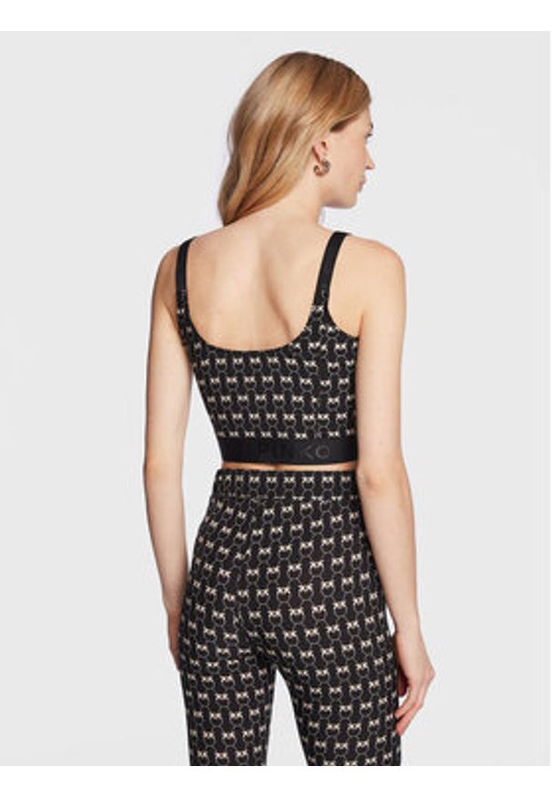 Pinko Biustonosz top 100459 8583 Czarny. Kolor: czarny. Materiał: syntetyk