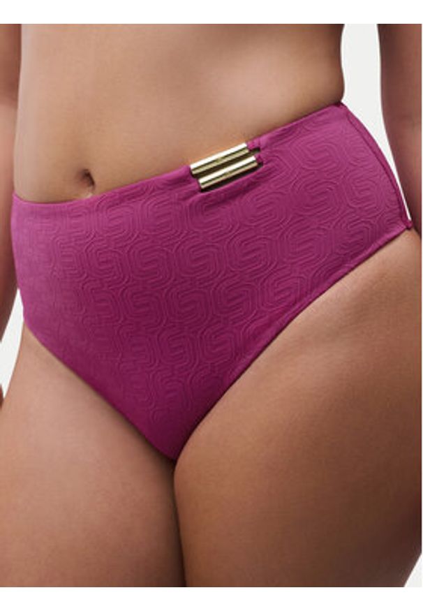 Chantelle Dół od bikini Hera C16WC5 Różowy. Kolor: różowy. Materiał: syntetyk