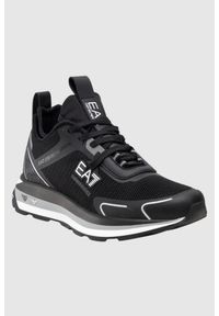 EA7 Emporio Armani - EA7 Czarne sneakersy męskie. Kolor: czarny #1