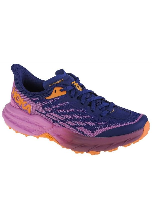 HOKA - Buty Hoka Speedgoat 5 1123158-BBCY fioletowe. Kolor: fioletowy. Szerokość cholewki: normalna