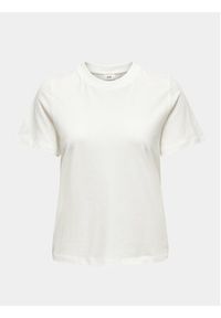 JDY T-Shirt Pisa 15292431 Biały Regular Fit. Kolor: biały. Materiał: bawełna #4