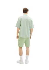 Tom Tailor Denim Koszula 1034920 Zielony Regular Fit. Kolor: zielony. Materiał: bawełna, denim