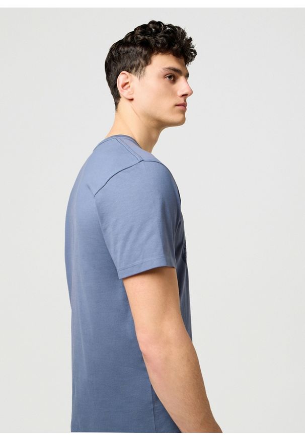 Wrangler - MESKA KOSZULKA WRANGLER AMERICANA TEE GRISAILLE 112371414