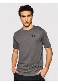 Under Armour T-Shirt 1326799 Szary Loose Fit. Kolor: szary. Materiał: syntetyk #1