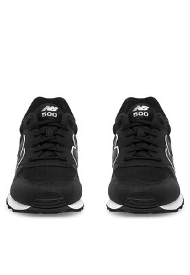 New Balance Sneakersy GM500EB2_ Czarny. Kolor: czarny. Materiał: materiał