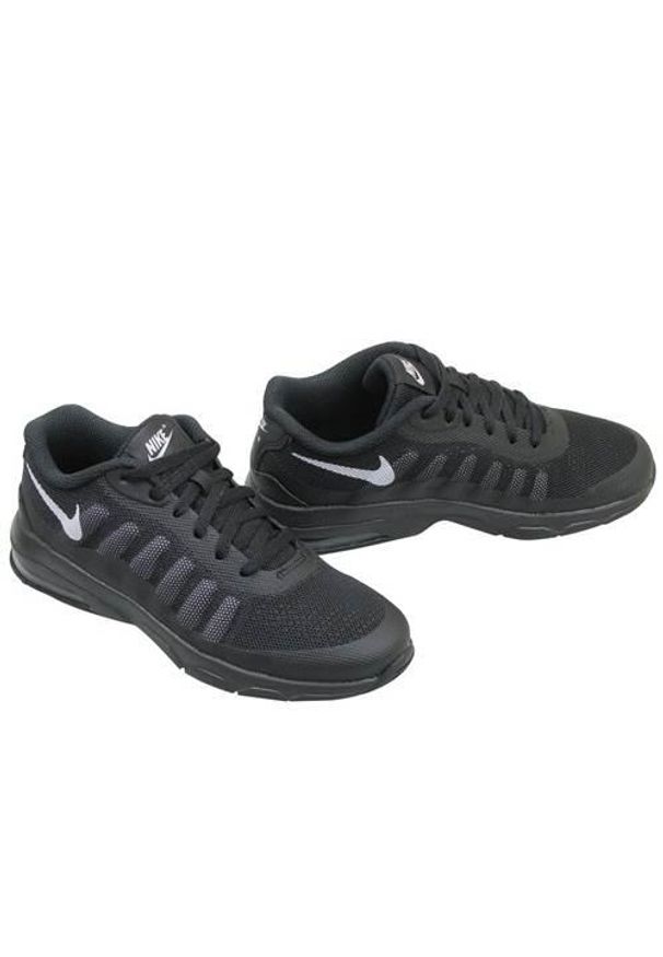 Buty do chodzenia dla dzieci Nike Air Max Invigor Print PS. Zapięcie: sznurówki. Kolor: czarny. Materiał: guma, syntetyk, tkanina, materiał. Szerokość cholewki: normalna. Wzór: nadruk. Model: Nike Air Max. Sport: turystyka piesza