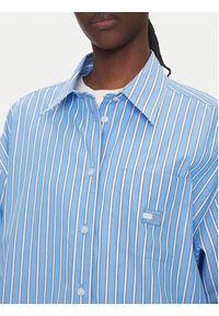 Tommy Jeans Sukienka koszulowa DW0DW21122 Niebieski Relaxed Fit. Kolor: niebieski. Materiał: bawełna. Typ sukienki: koszulowe #5