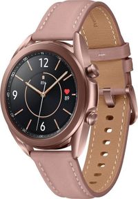 SAMSUNG - Smartwatch Samsung Galaxy Watch 3 Mystic Bronze 41mm LTE Brązowy (SM-R855FZDDEUB). Rodzaj zegarka: smartwatch. Kolor: brązowy #1