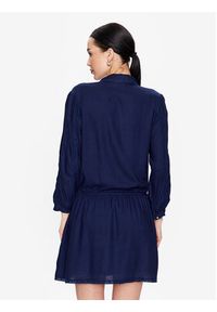 Melissa Odabash Sukienka koszulowa Scarlett HS Granatowy Regular Fit. Kolor: niebieski. Materiał: wiskoza. Typ sukienki: koszulowe #3